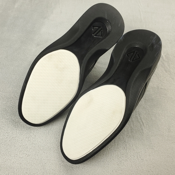 Amberjack The Original Oxford Leather Shoes Mens 7 Onyx Black Casual Dress - Picture 10 of 14